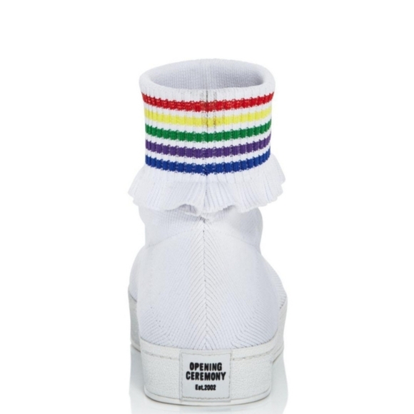 Opening Ceremony Bobby Slip-Ons "Pride" Sneakers Sz 41 Ret:$250.00 - Picture 2 of 12